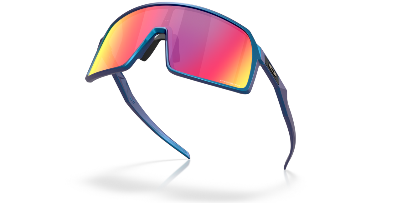 Oakley SUTRO Γυαλιά Ηλίου με Σκελετό Matte Cyan/Blue Colorshift και Φακούς Prizm Road, Steel