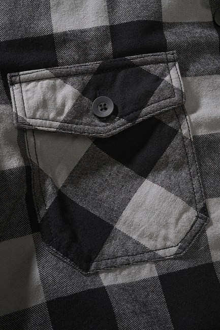 Brandit Lumber Μπουφάν, Μαύρο+Charcoal