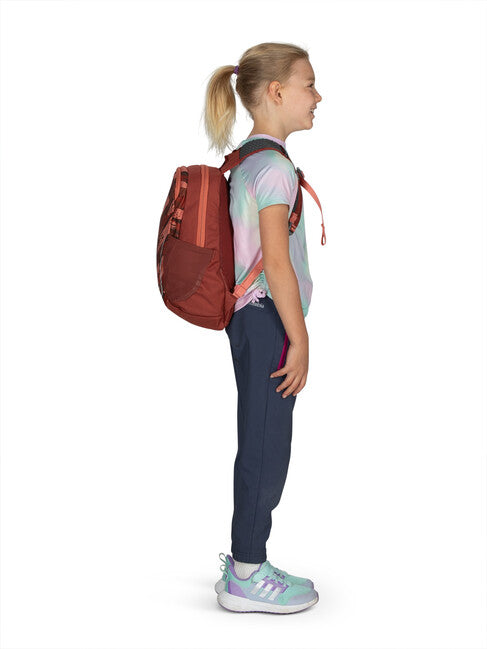 OSPREY DAYLITE JR σακίδιο πλάτης παιδικό, brush strokes print/red canyon