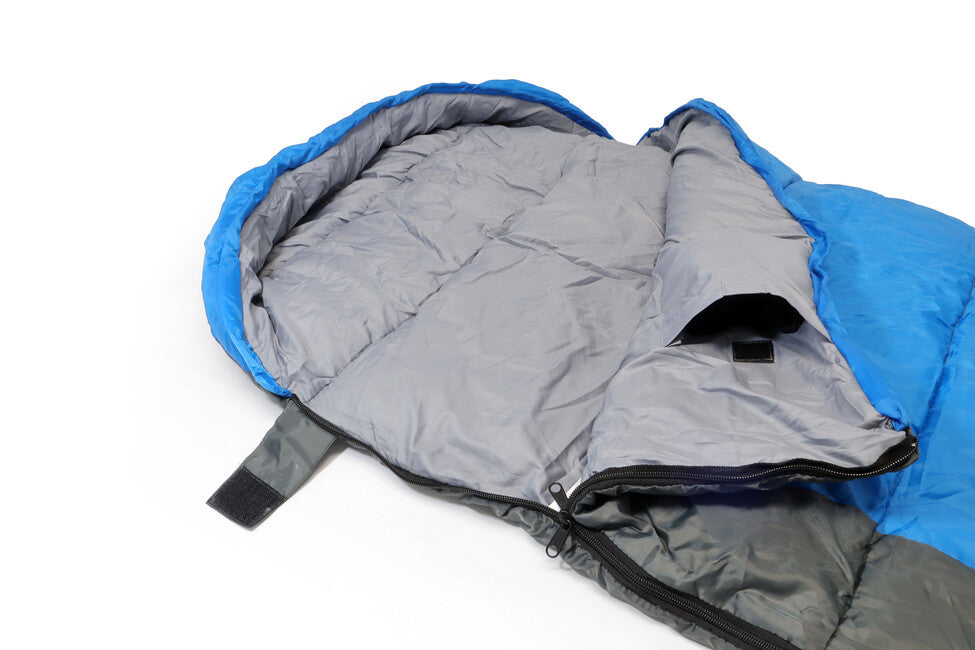 Origin Outdoors Summer Ορθογώνιος Σάκος Ύπνου, μπλε-γκρι