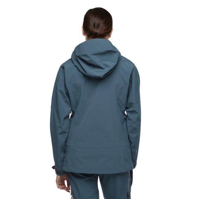 Black Diamond Recon Stretch Ski Shell μπουφάν σκι γυναικείο, azurite