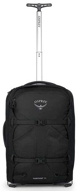 OSPREY Farpoint Wheels 36 II τσάντα ταξιδίου με ρόδες, μαύρο