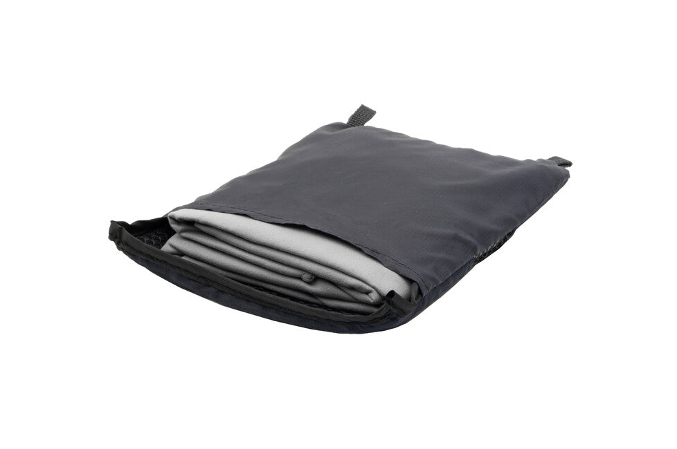BasicNature Πετσέτα Velour 60 x 120 cm, γραφίτης