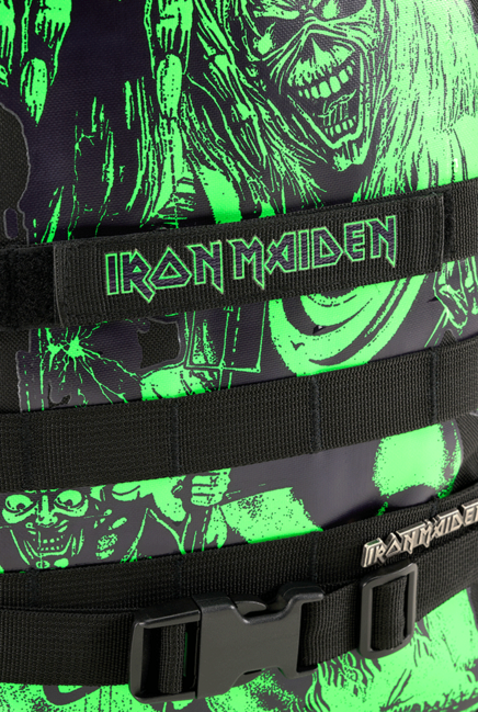 Brandit Iron Maiden US Cooper Σακίδιο Daypack 11L, μαύρο