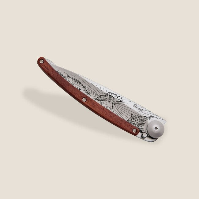 Deejo Tattoo Cock-a-doodle-doo Διπλό Μαχαίρι