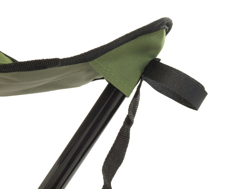 BasicNature Travelchair Τριπόδι Καρέκλα, πράσινο χάλυβα