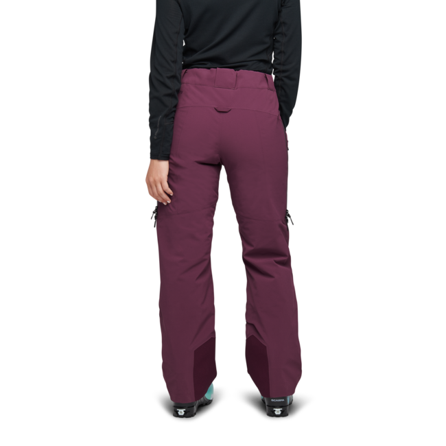 Black Diamond Recon Stretch Ski παντελόνι σκι γυναικείο, blackberry