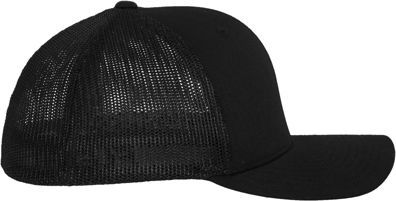 Brandit Flexfit Mesh Trucker σιτάρι δικτύου, μαύρο