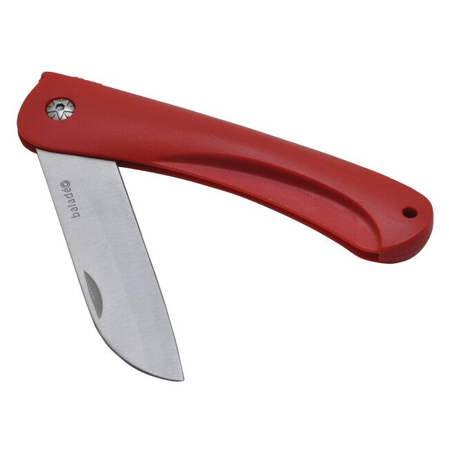 Baladeo ECO191 Birdy Τσέπης Μαχαίρι, Λάμα 8 cm, Χάλυβας 2CR13, Λαβή PP, Κόκκινο