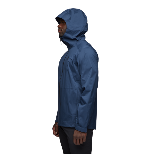 Black Diamond Stormline Stretch Rain Shell Αδιάβροχο Μπουφάν ανδρικό, indigo