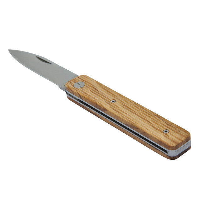 Baladeo ECO331 Papagayo Μαχαίρι Τσέπης, Λάμα 7,5 cm, Χάλυβας 420, Χερούλι Ξύλο Ελιάς