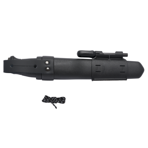 Morakniv Garberg BlackBlade Μαχαίρι Outdoor με Σετ Επιβίωσης, μαύρο