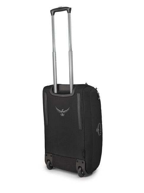OSPREY DAYLITE CARRY-ON WHLD DUFFEL 40 Τσάντα Ταξιδιού με Ρόδες, μαύρο