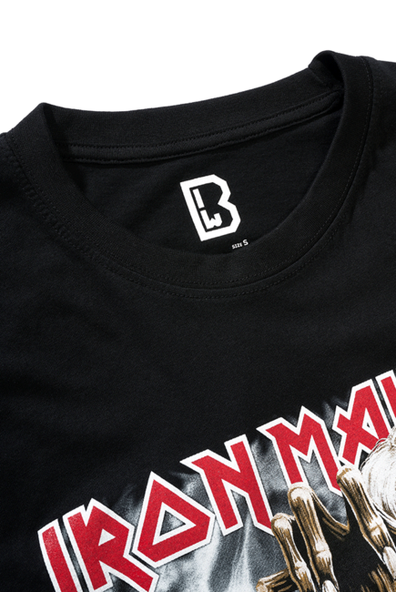 Brandit Iron Maiden Μπλουζάκι Number of the Beast II, μαύρο