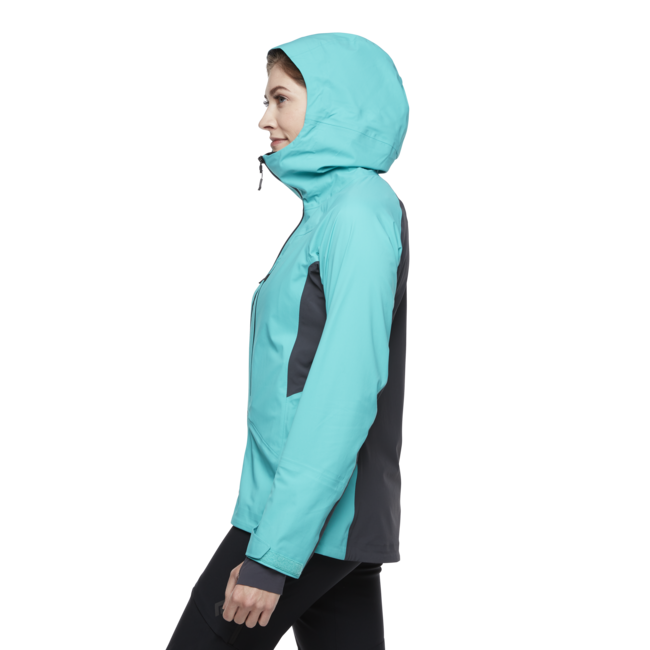 Black Diamond Dawn Patrol Hybrid Shell μπουφάν ενδιάμεσο γυναικείο, dark patina