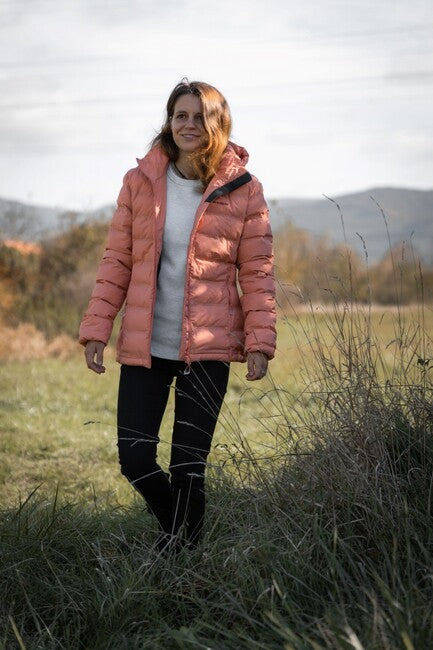 HUSKY Nenie Καπιτονέ Μπουφάν γυναικείο, faded orange