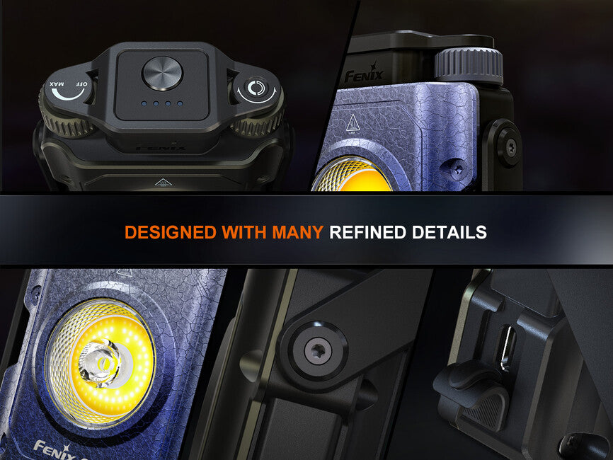 Fenix CL27R Φακός Εργασίας και Λάμπας, Μπλε
