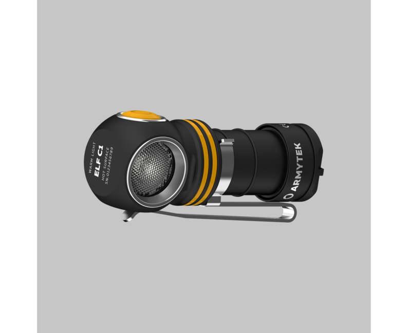 ArmyTek Elf C1 USB-C Κεφαλόφωτο LED με Μπαταρία 930 lm Φακός Χειρός, Θερμό Λευκό