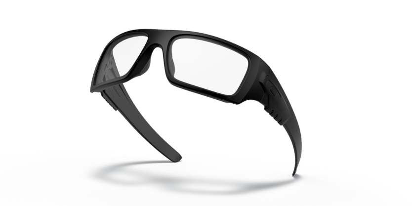 Oakley Det Cord Μπαλιστικά Γυαλιά με Διάφανο Φακό, Ματ Μαύρο
