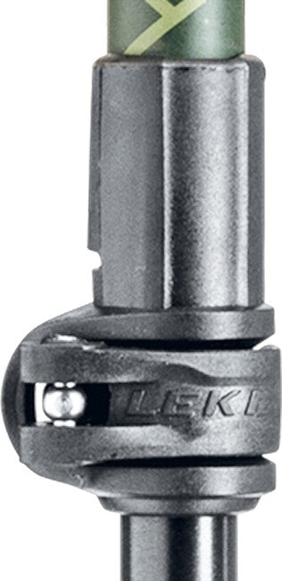 LEKI Legacy Lite AS Ορειβατικές Μπατόγιες, μάνγκο-λαδί-πράσινο μπουκαλιού, 100 - 135 cm