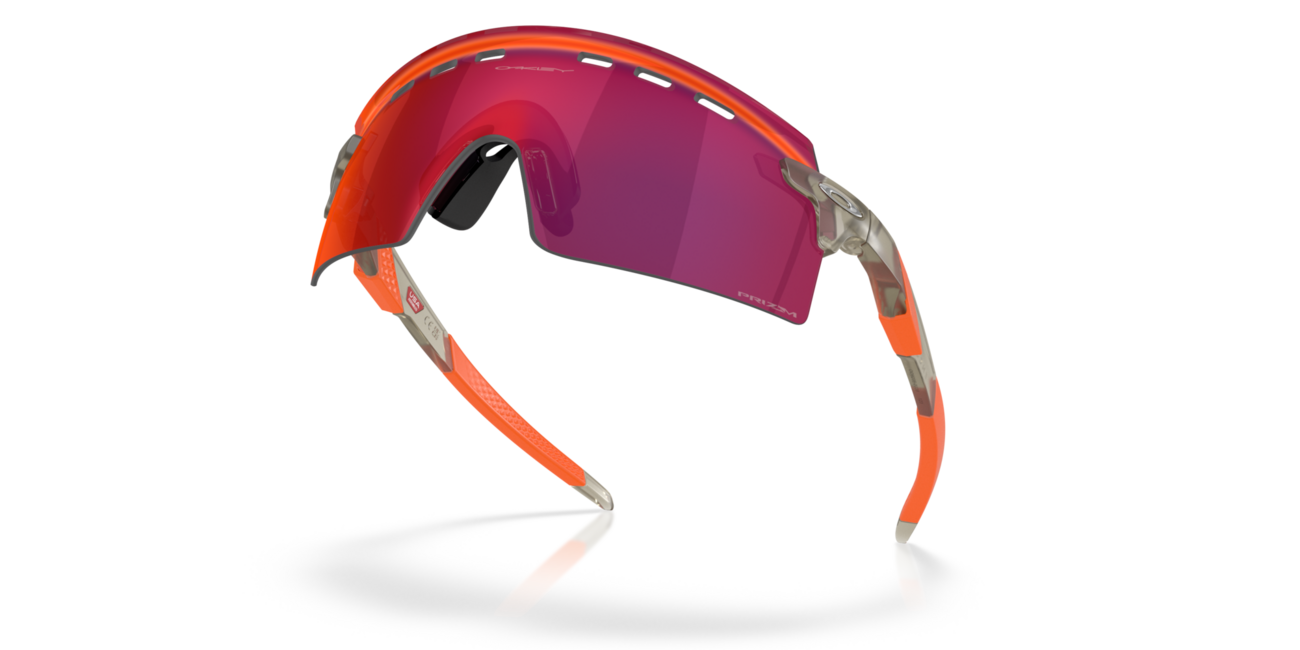 Oakley ENCODER STRIKE VENTED Γυαλιά Ηλίου με Σκελετό Matte Grey Ink και Φακούς Prizm Road, Metal, 39