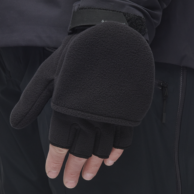 Black Diamond Windweight Mitt Softshell Γάντια, μαύρο