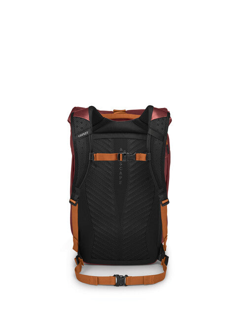 OSPREY TRANSPORTER ROLL TOP σακίδιο πλάτης αστικό, red mountain