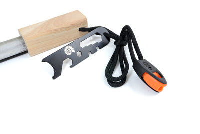 Origin Outdoors Firesteel Κροταλιστικός Σταθμός 2 σε 1, καφέ