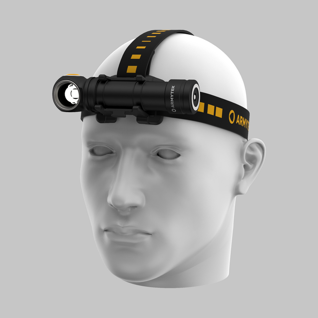 ArmyTek Wizard C2 Pro Max LR Φακός LED Τσέπης με Κλιπ Ζώνης, με Θήκη, Τροφοδοσία από Μπαταρία, 4150 lm, White