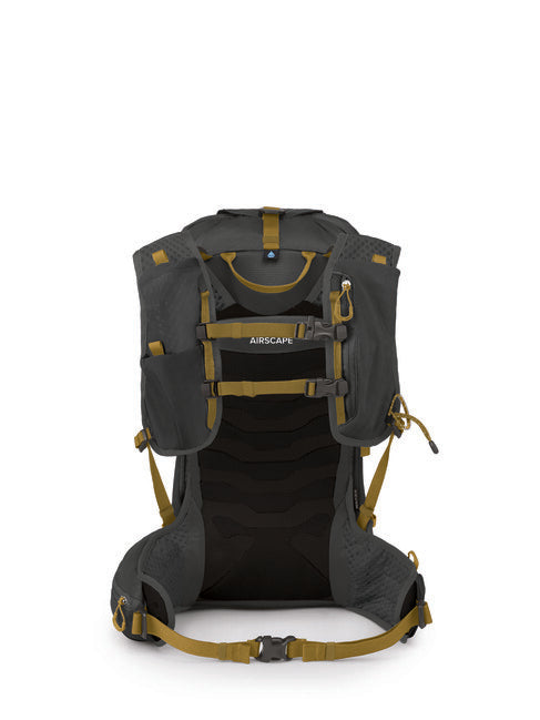 OSPREY TALON VELOCITY 20 σακίδιο πλάτης τουριστικό, σκούρο γκρι/ανοιχτό κίτρινο