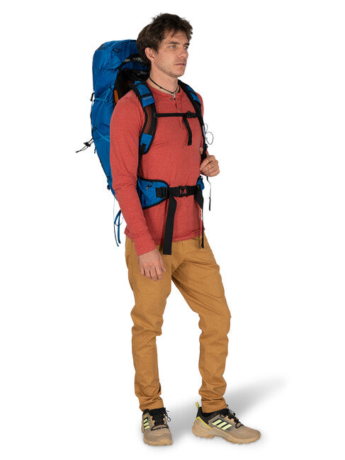 OSPREY EXOS 38 Σακίδιο πλάτης τουριστικό, μπλε κορδέλα