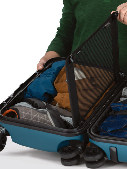 OSPREY TRANSPORTER HARDSIDE CARRY-ON Βαλίτσα Ταξιδιού 40L, venturi blue