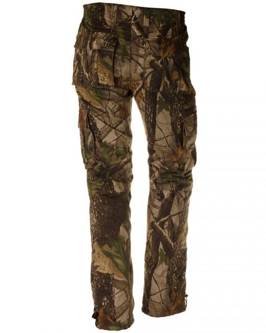 Loshan Sidney Παντελόνι ανδρικό με Επένδυση Real tree, καφέ