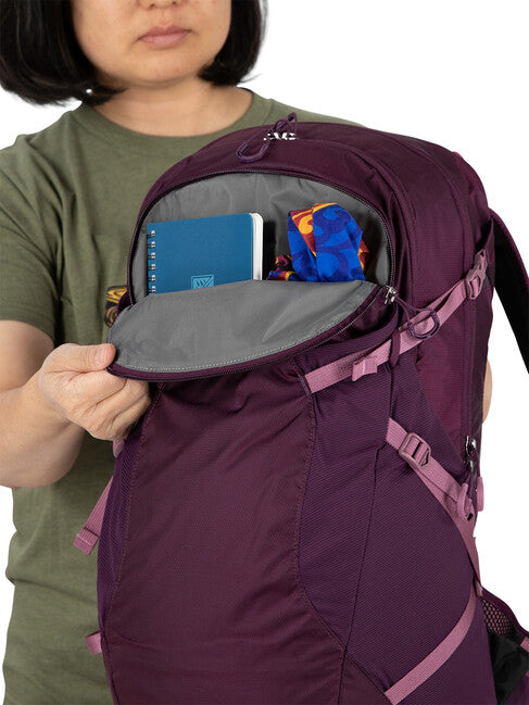 OSPREY SPORTLITE 25 Σακίδιο Πλάτης Τουρισμού, Μωβ Melanzani