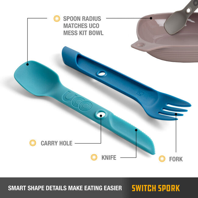 UCO Switch Classic Σετ Σκευών Spork, μπλε