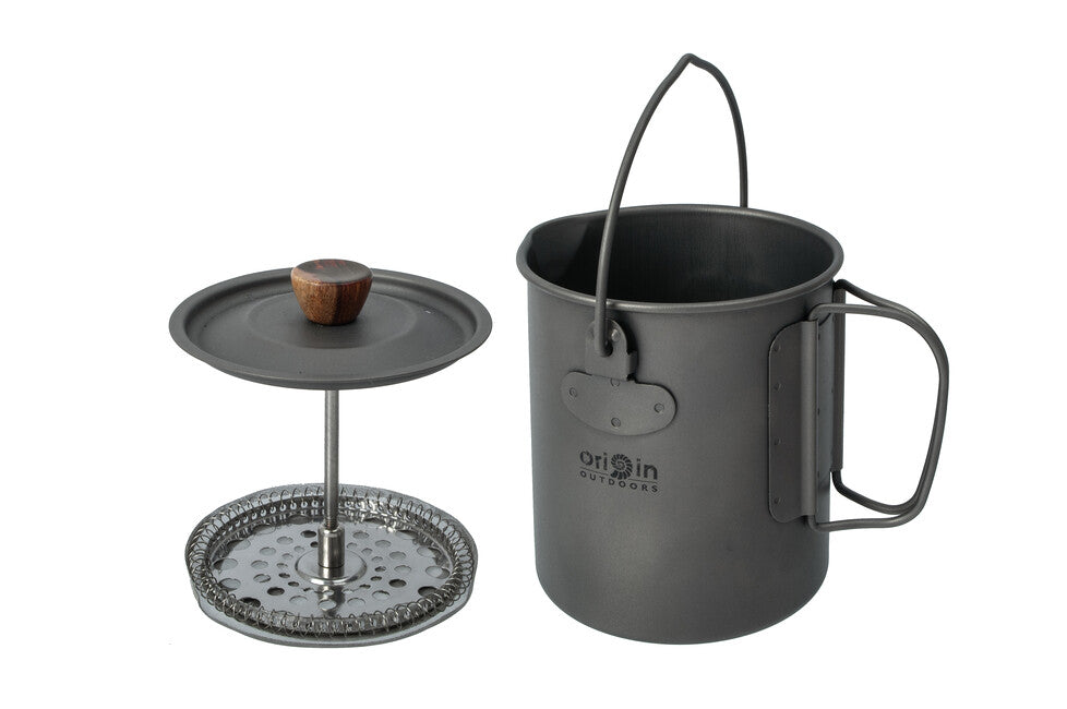 Origin Outdoors Titanium French Press 3 σε 1 750 ml