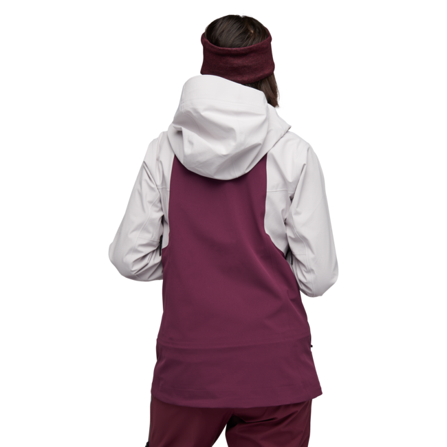 Black Diamond Recon Stretch Ski Shell μπουφάν σκι γυναικείο, ice pink-blackberry