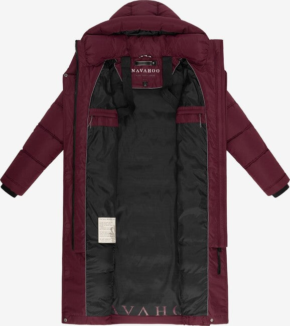 Navahoo Women's Winter Coat ENGELSFEDER XIV, Wine