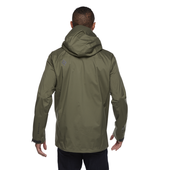 Black Diamond Stormline Stretch Rain Shell αδιάβροχο μπουφάν ανδρικό, tundra