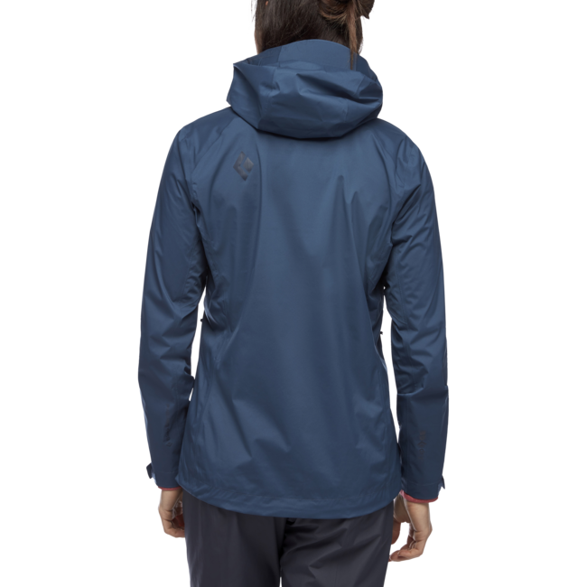 Black Diamond Stormline Stretch Rain Shell αδιάβροχο μπουφάν γυναικείο, ink blue