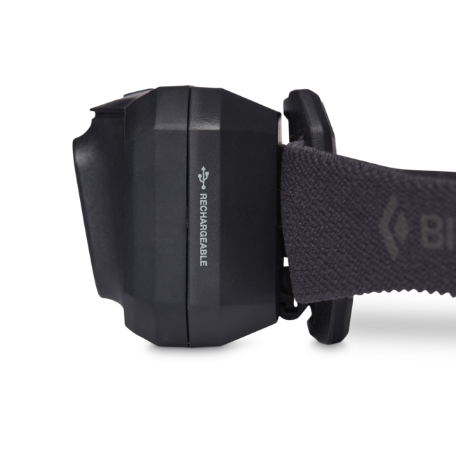 Black Diamond Storm 500-R φακός κεφαλής, μαύρο