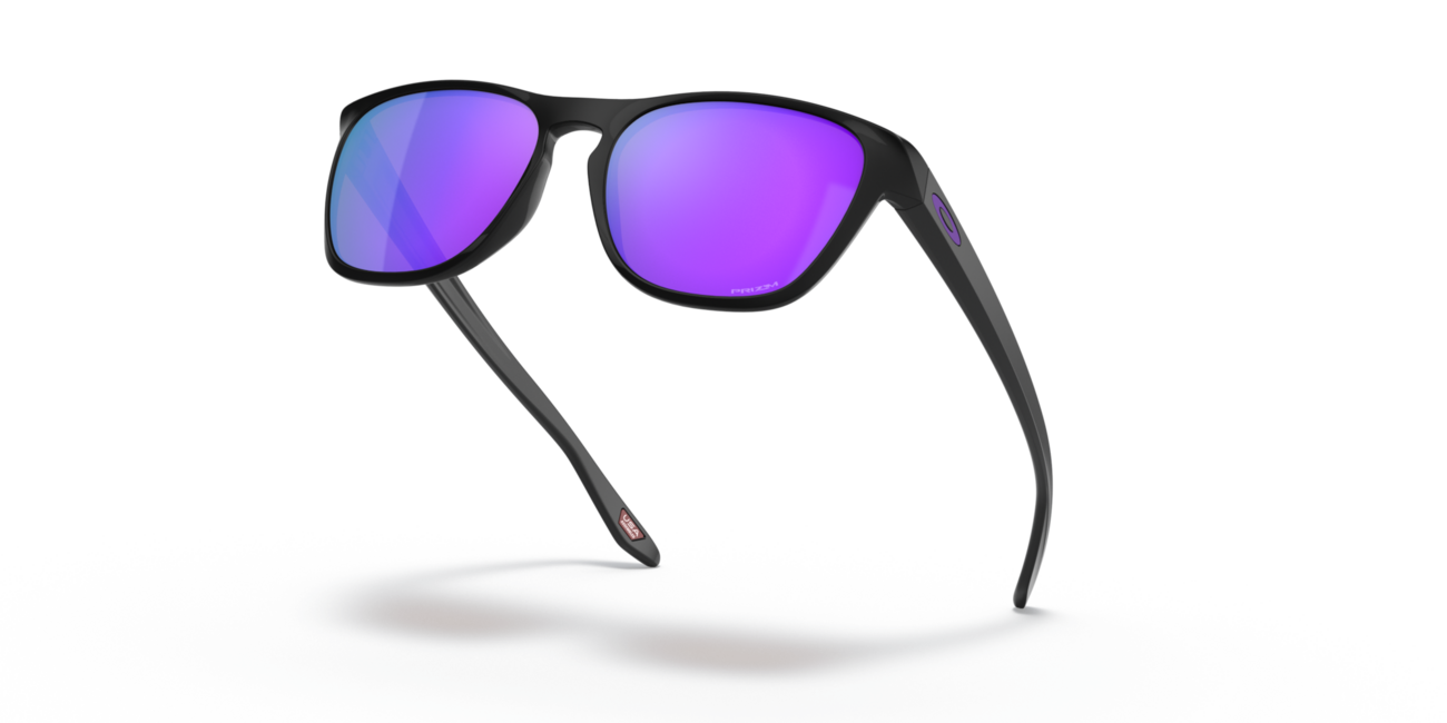 Oakley MANORBURN Γυαλιά Ηλίου με Φακούς, Matte Black, Prizm Violet 56