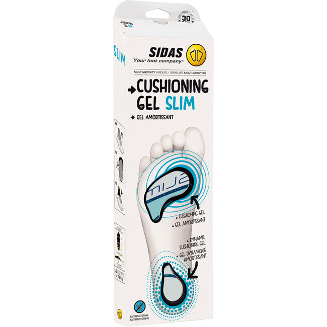 Sidas Cushioning Gel Slim γελώδες ενθέματα παπουτσιών