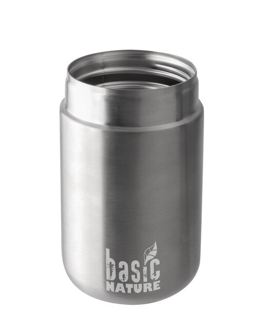 BasicNature Δοχείο Τροφίμων από Ανοξείδωτο Χάλυβα 0,4 l