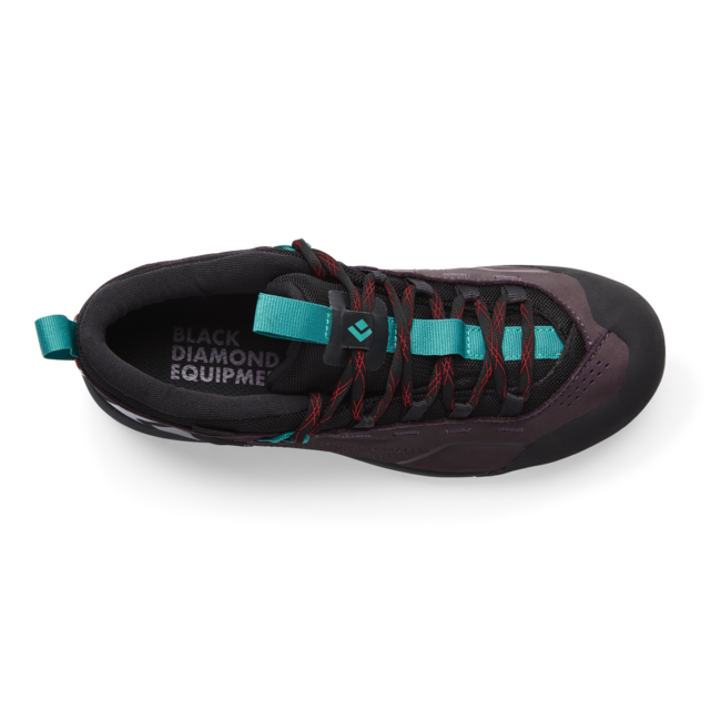 Black Diamond Mission Low Waterproof Approach δερμάτινα παπούτσια γυναικεία, mulberry-black