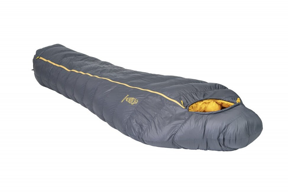 Patizon Dpro 590 Three-Season Sleeping Bag Left, Anthracite/Gold