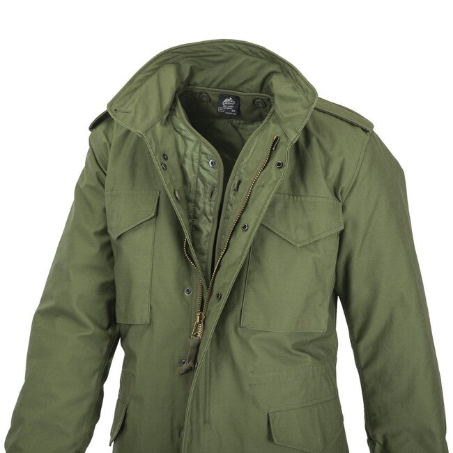 Helikon-Tex M65 μπουφάν NyCo Sateen, μαύρο