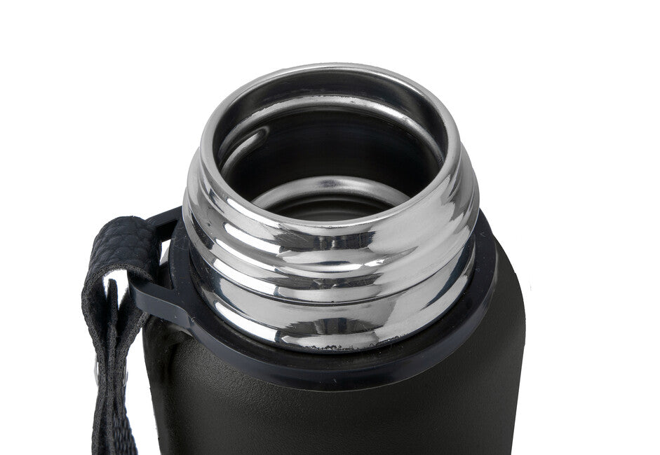 Origin Outdoors PureSteel Θερμός Κενού 1 l, μαύρο
