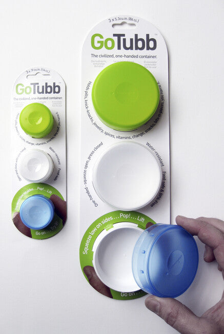 Humangear GoTubb Set κουτιά αποθήκευσης πολύχρωμα, S