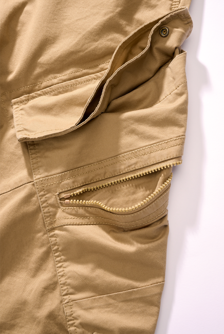Brandit Adven Slim Fit παντελόνι, camel